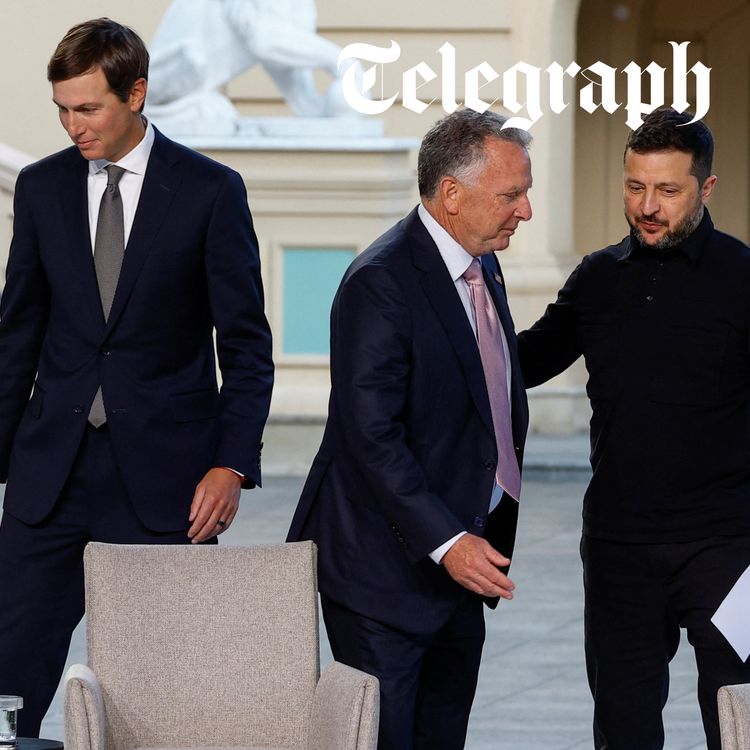 cover art for Trump envoys finally visit Kyiv as pro-Russia AfD wins in Germany