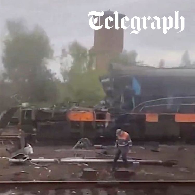 cover art for Putin 'knocking on doors of NATO' with near-miss strike on train of European officials