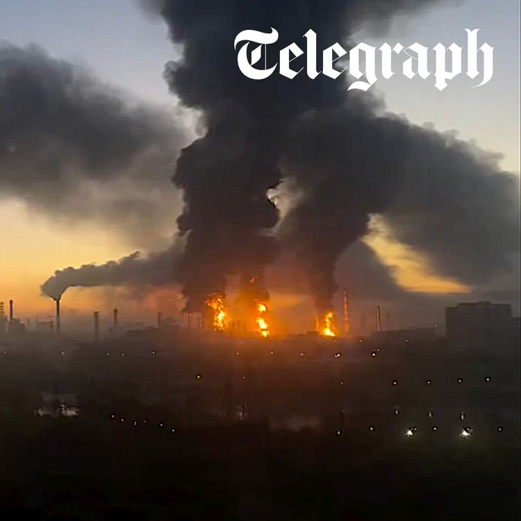 cover art for Ukraine blitzes Moscow in largest ever drone attack during Russian sham election