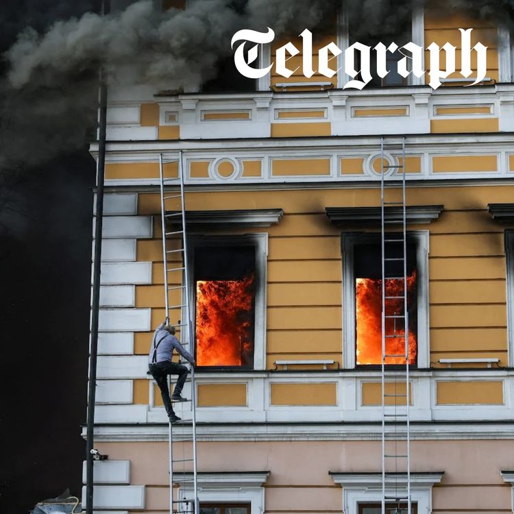 cover art for Scientists cling to burning building after Russian raid & Ukraine's Operation Vivaldi liberates occupied villages