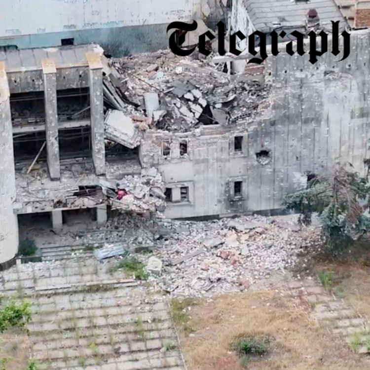 cover art for Guns fall silent in besieged Oleshky & Europe's forgotten children
