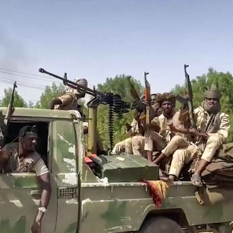 cover art for The battle for Darfur + Chinese weapons in Sudan