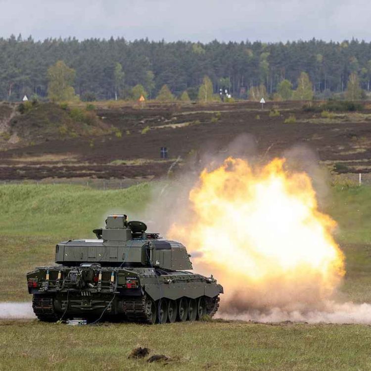 cover art for A day at UK’s largest arms fair, plus Qatar and Poland attacks