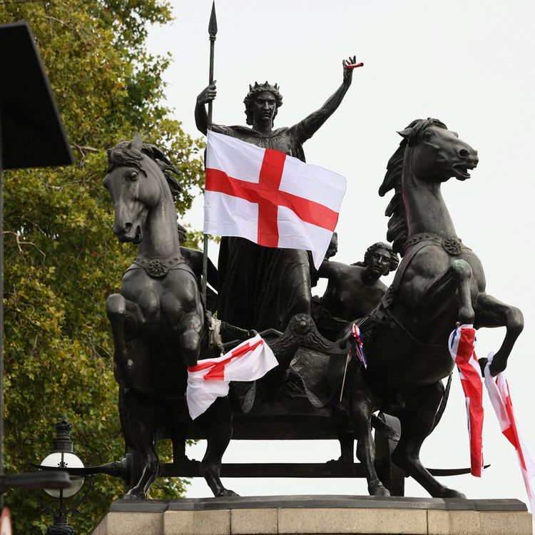 cover art for Why Trump supporters are predicting an English civil war