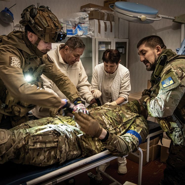 cover art for Could war spark the next pandemic?  