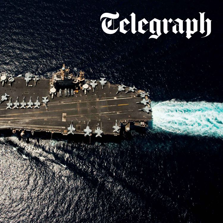 cover art for Trump masses 'large armada' to force Iran into nuclear deal