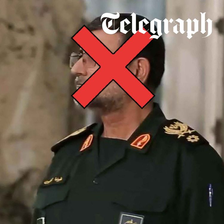 cover art for Iran navy chief killed & why the war 'was based on a lie'