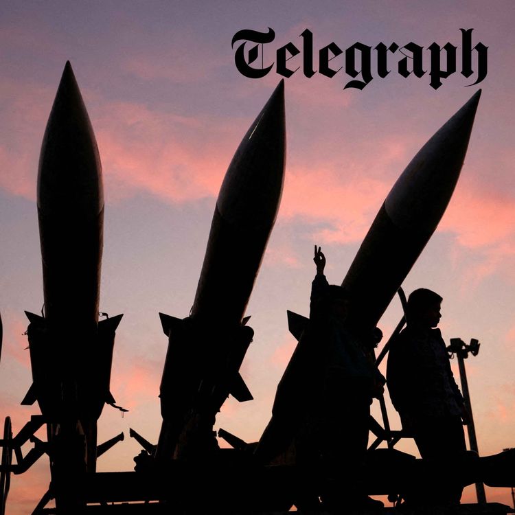 cover art for Iran uses new missile to target US warships as UK sanctions Israel settlements