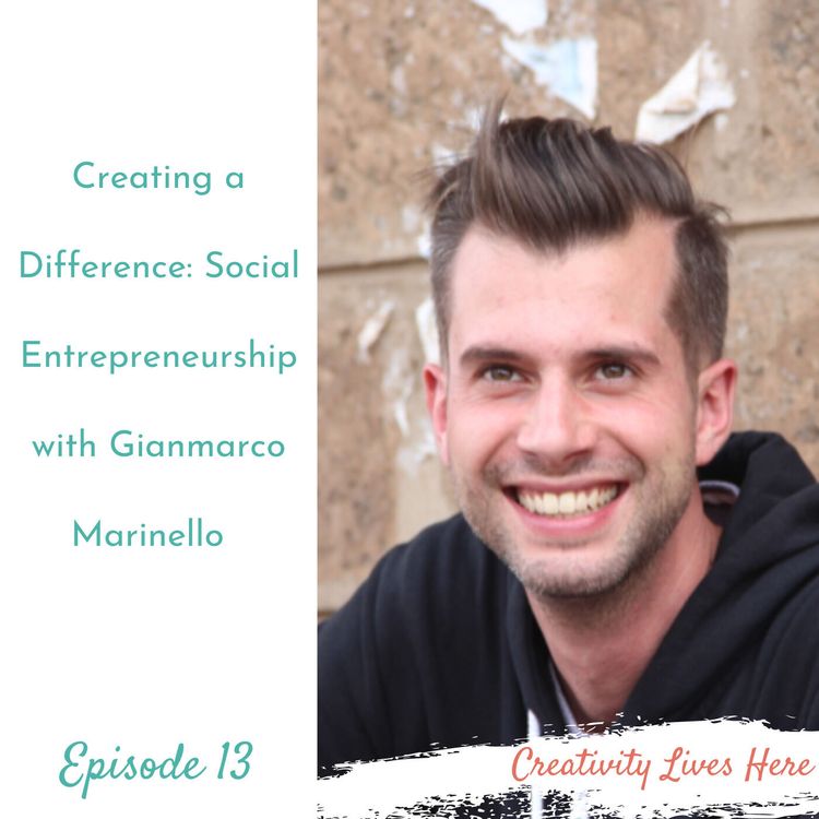 cover art for Creating a Difference: Social Entrepreneurship with Gianmarco Marinello