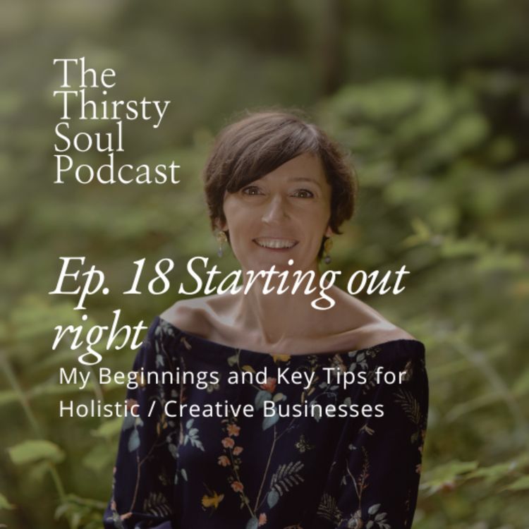 cover art for Q&A: My Beginnings and Key Tips for Holistic / Creative Businesses