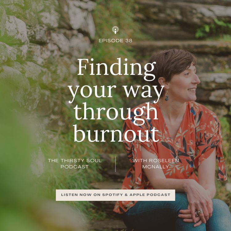 cover art for Burnout & The Celtic Wheel: A map for finding your way back to life
