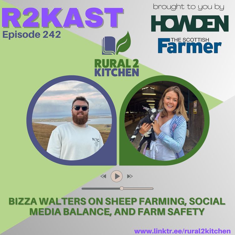cover art for R2Kast 242 - Bizza Walters on Sheep Farming, Social Media Balance, and Farm Safety