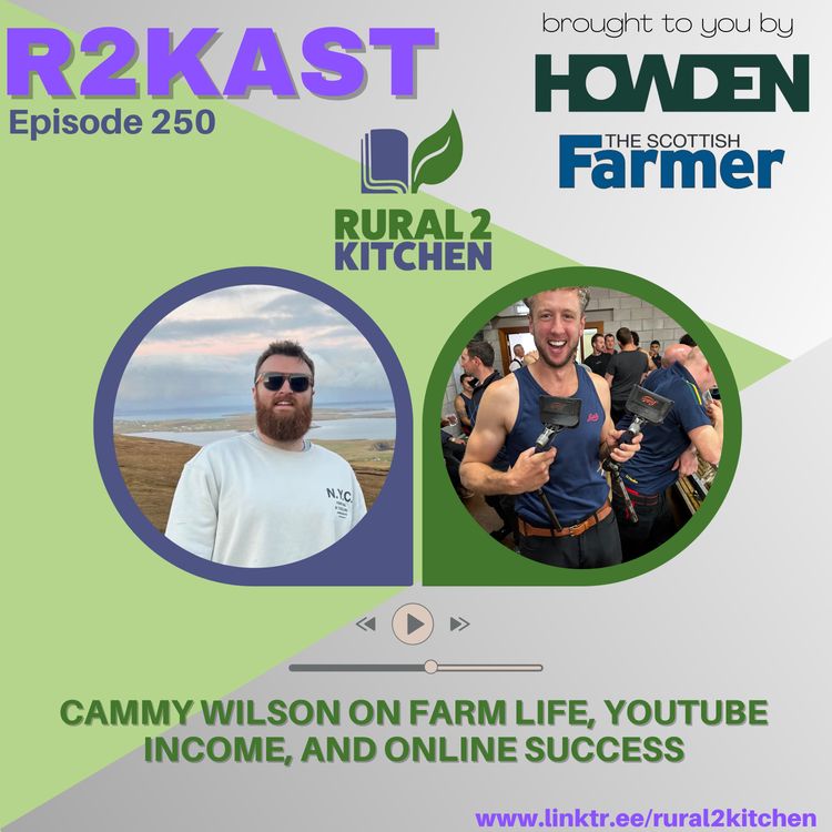 cover art for R2Kast 250 - Cammy Wilson on Farm Life, YouTube Income, and Online Success