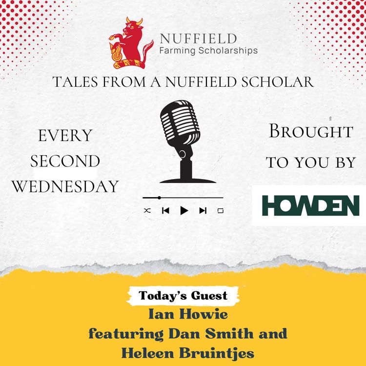 cover art for R2Kast 244 - Tales of a Nuffield Scholar with Ian Howie, featuring Dan Smith and Heleen Bruintjes