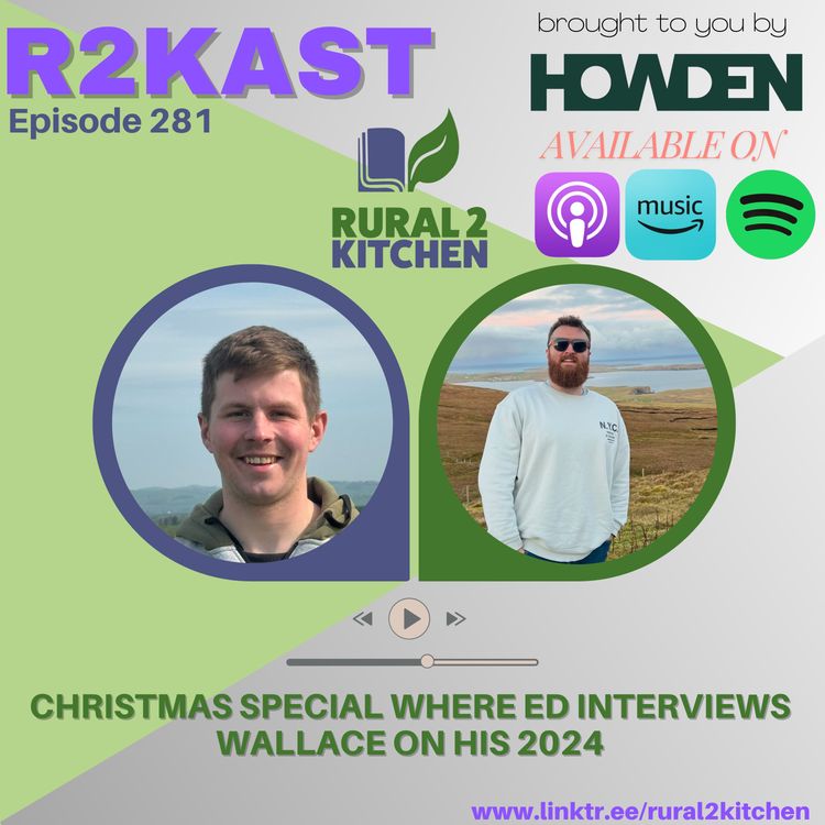 cover art for R2Kast 281 - Christmas Special where Ed Interviews Wallace on his 2024