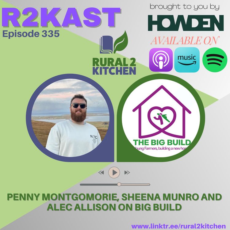 cover art for R2Kast 335 - Penny Montgomorie, Sheena Munro and Alec Allison on Big Build