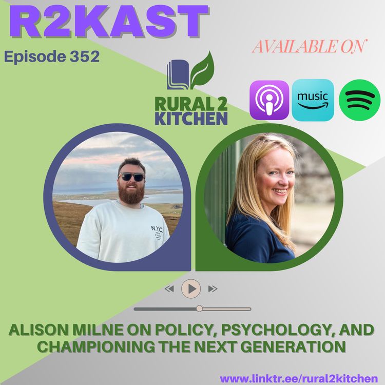 cover art for R2Kast 352 – Alison Milne on policy, psychology, and championing the next generation