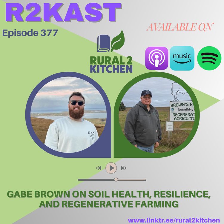 cover art for R2Kast 377 – Gabe Brown on soil health, resilience, and regenerative farming