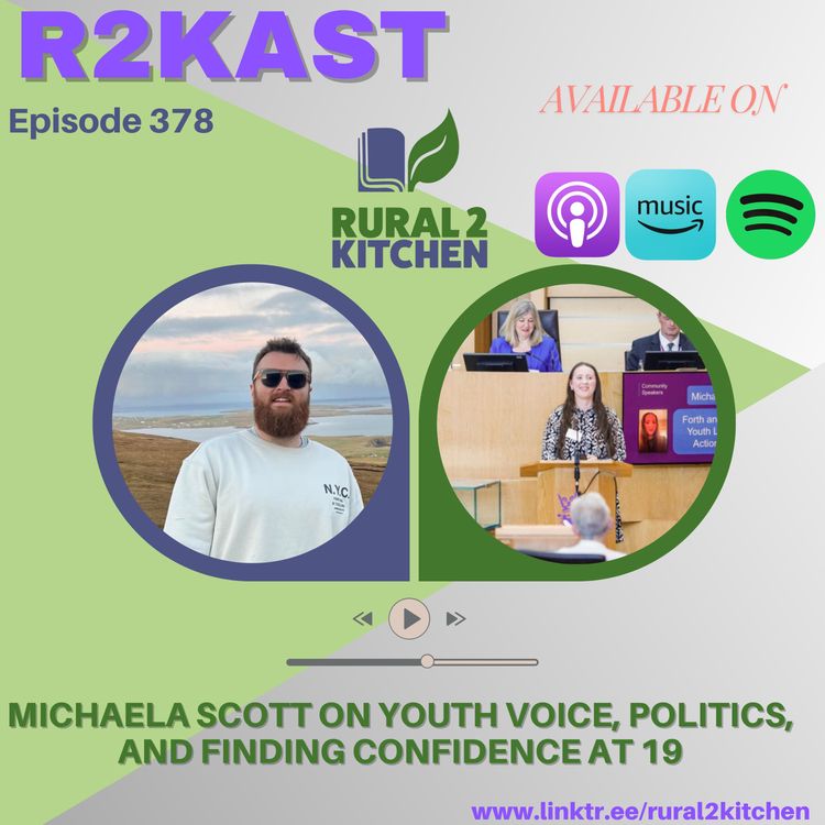 cover art for R2Kast 378 – Michaela Scott on youth voice, politics, and finding confidence at 19