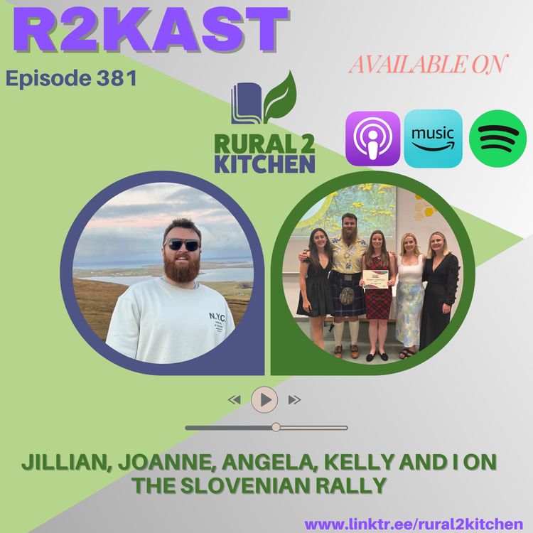 cover art for R2Kast 381 – Jillian, Joanne, Angela, Kelly and I on the Slovenian Rally
