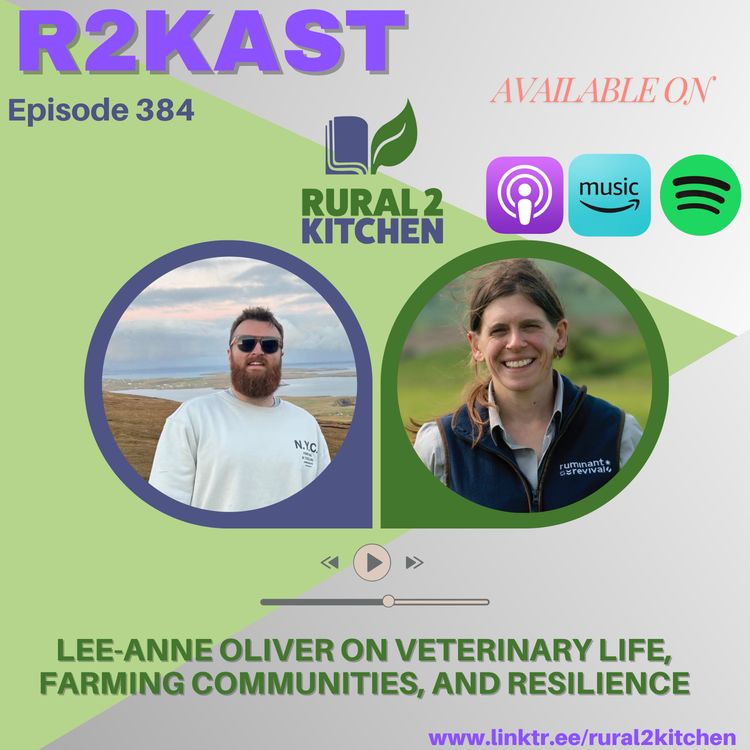 cover art for R2Kast 384 – Lee-Anne Oliver on veterinary life, farming communities, and resilience