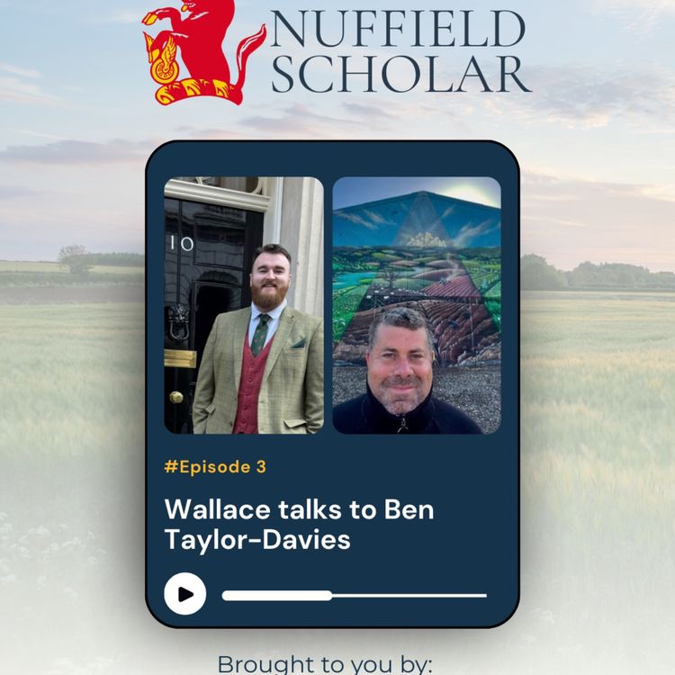 cover art for Tales of a Nuffield Scholar with Ben Taylor Davies
