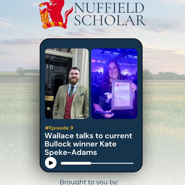 cover art for Tales of a Nuffield Scholar with Kate Speke Adams