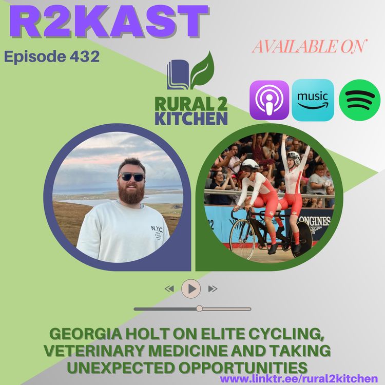 cover art for R2Kast 432 – Georgia Holt on elite cycling, veterinary medicine and taking unexpected opportunities