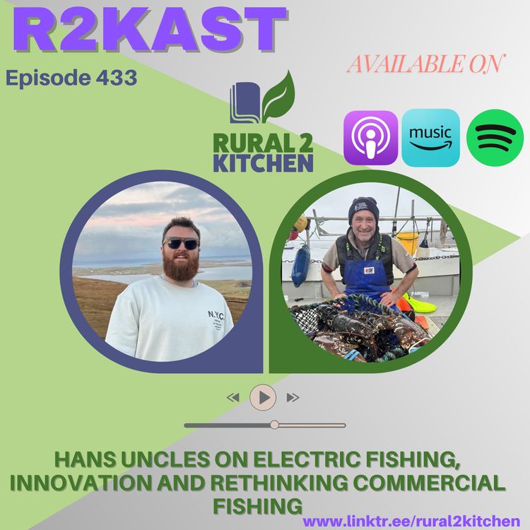 cover art for R2Kast 433 – Hans Uncles on electric fishing, innovation and rethinking commercial fishing