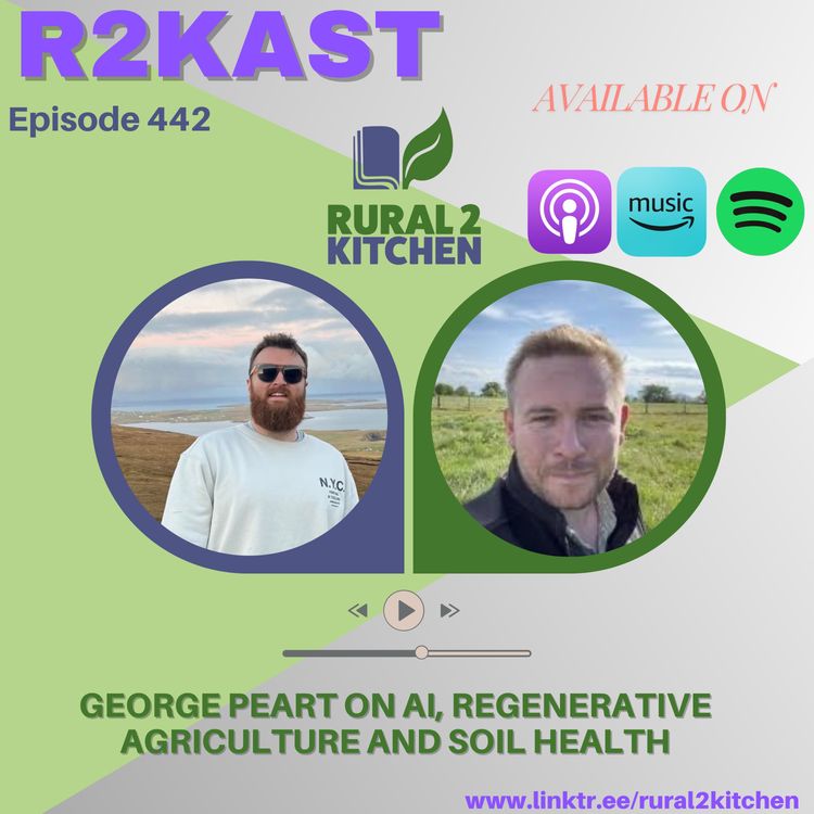 cover art for R2Kast 442 – George Peart on AI, regenerative agriculture and soil health