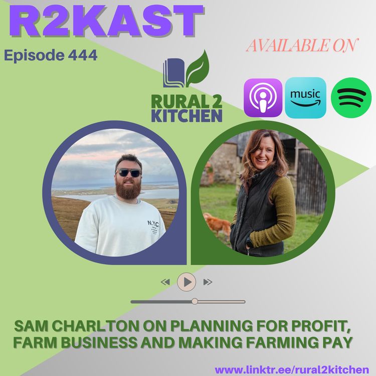 cover art for R2Kast 444 – Sam Charlton on Planning for Profit, farm business and making farming pay