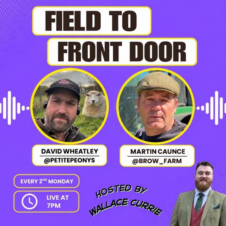 cover art for Field to Front Door – Episode 17 on SFI frustrations, farmland birds and the future of direct selling