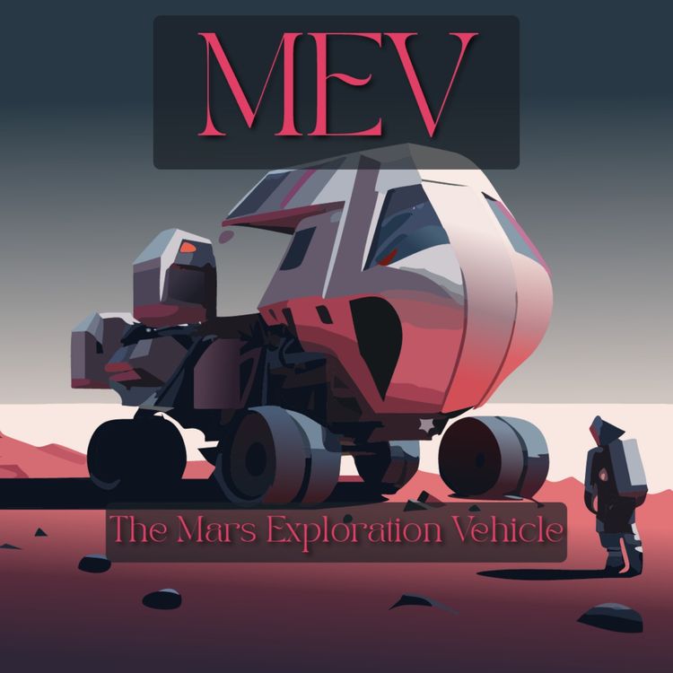 cover art for The MEV - Mars Exploration Vehicle | The Calm Café | Sleep Stories & Guided Relaxation