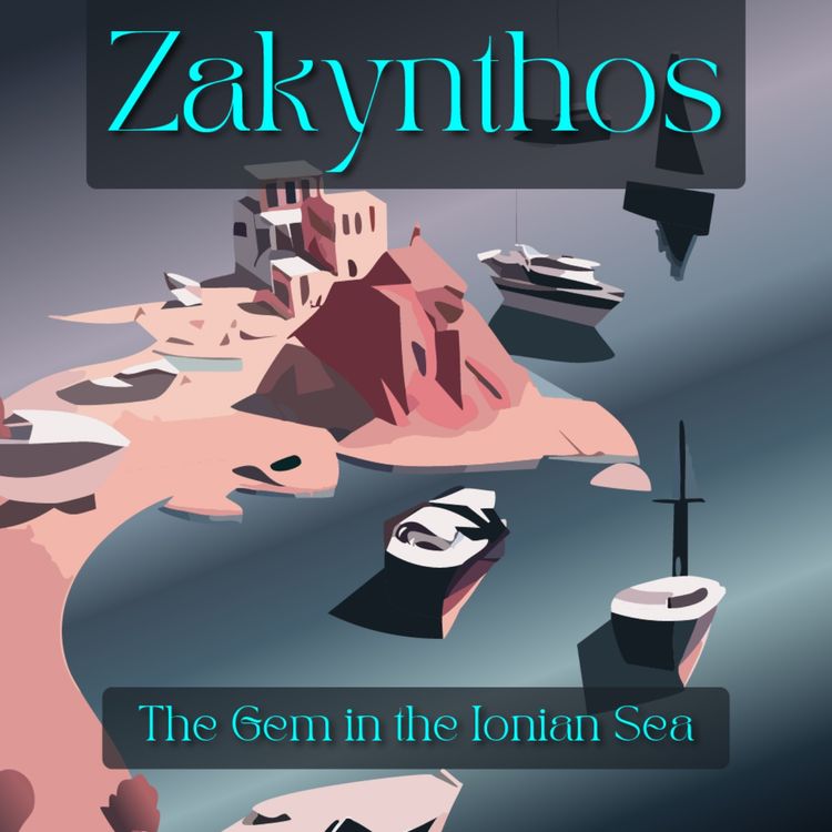 cover art for Zakynthos - The Gem in the Ionian Sea | The Calm Café | Sleep Stories & Guided Relaxation
