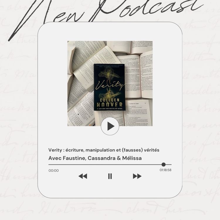 cover art for Verity : écriture, manipulation et (fausses) vérités 