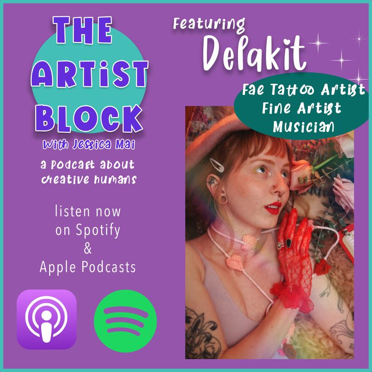 cover art for Delakit - Fae Tattoo Artist | The Artist Block