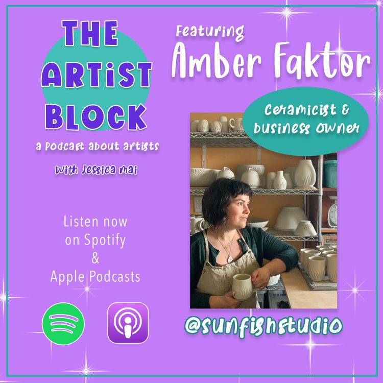 cover art for Amber Faktor - Ceramicist | The Artist Block