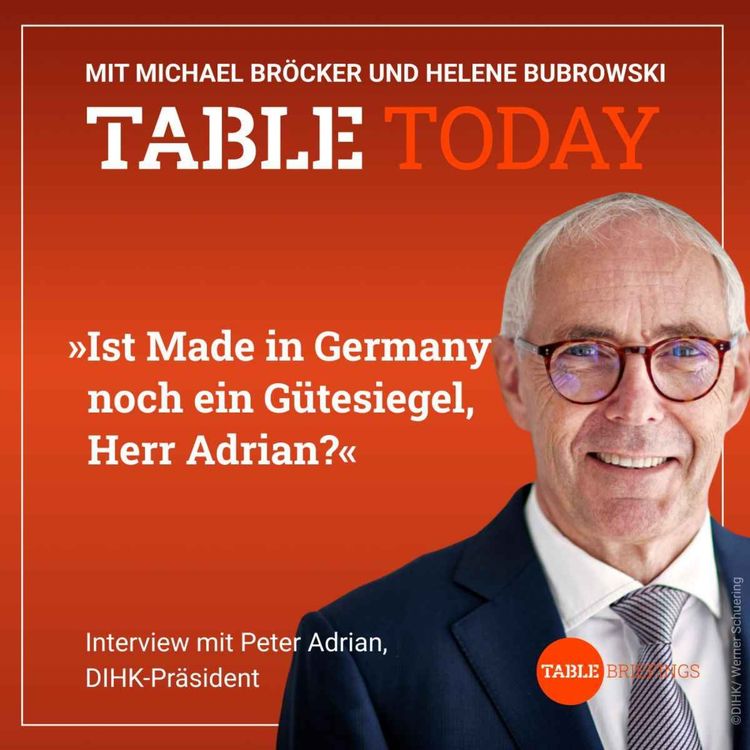 cover art for Ist 'Made in Germany' noch ein Gütesiegel, Herr Adrian?
