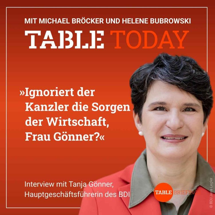 cover art for Ignoriert der Kanzler die Sorgen der Wirtschaft, Frau Gönner?