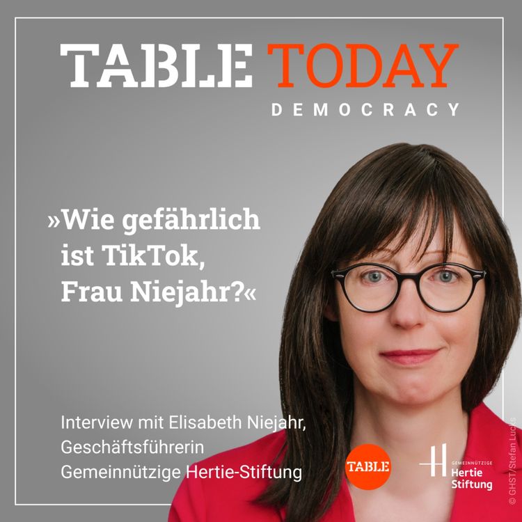 cover art for Wie gefährlich ist TikTok, Frau Niejahr?