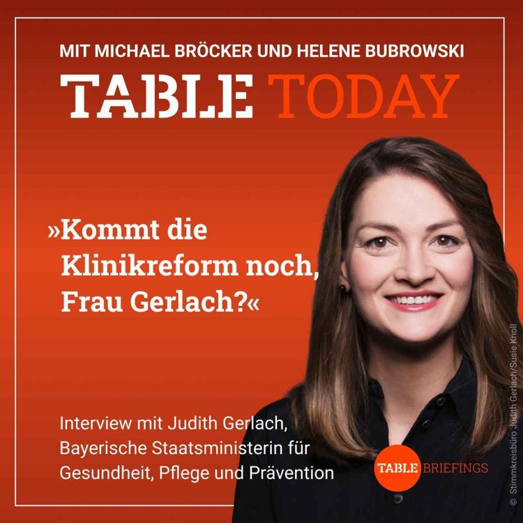 cover art for Kommt die Klinikreform noch, Frau Gerlach?