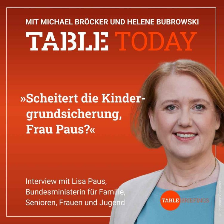 cover art for Scheitert die Kindergrundsicherung, Frau Paus?