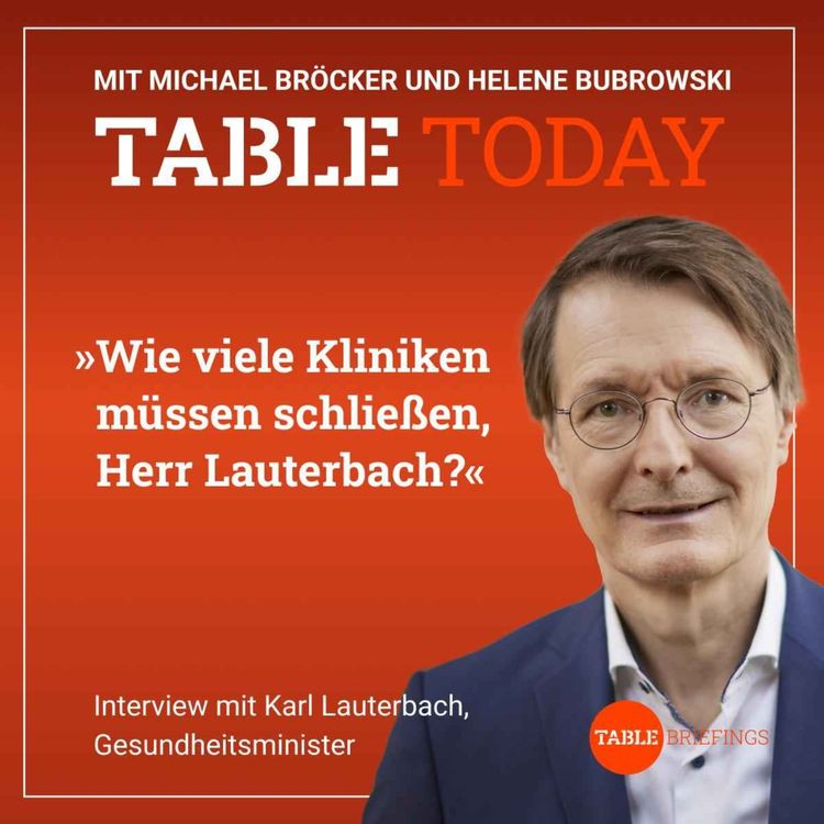 cover art for Wie viele Kliniken müssen schließen, Herr Lauterbach?