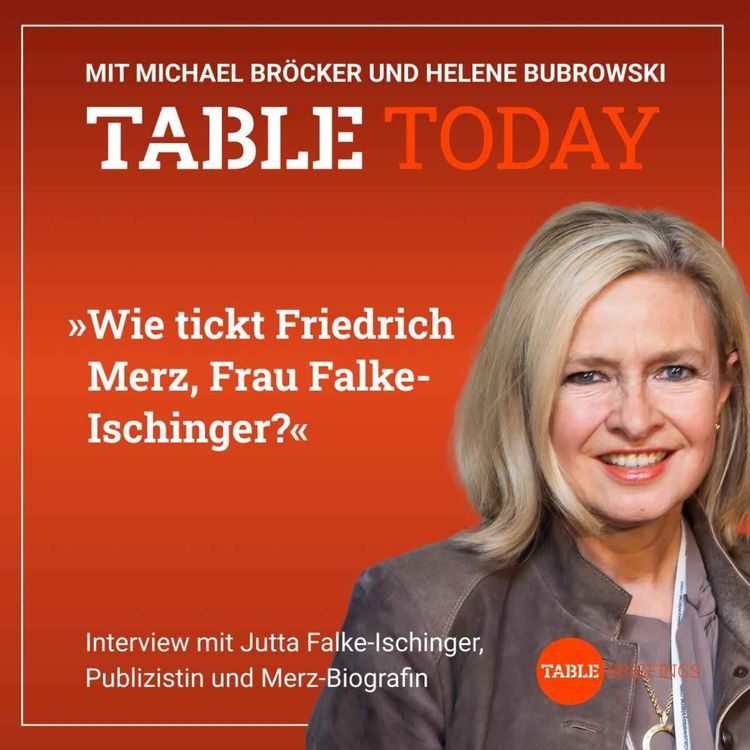 cover art for Wie tickt Friedrich Merz, Frau Falke-Ischinger?