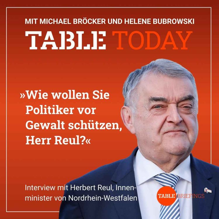 cover art for Wie wollen Sie Politiker vor Gewalt schützen, Herr Reul?