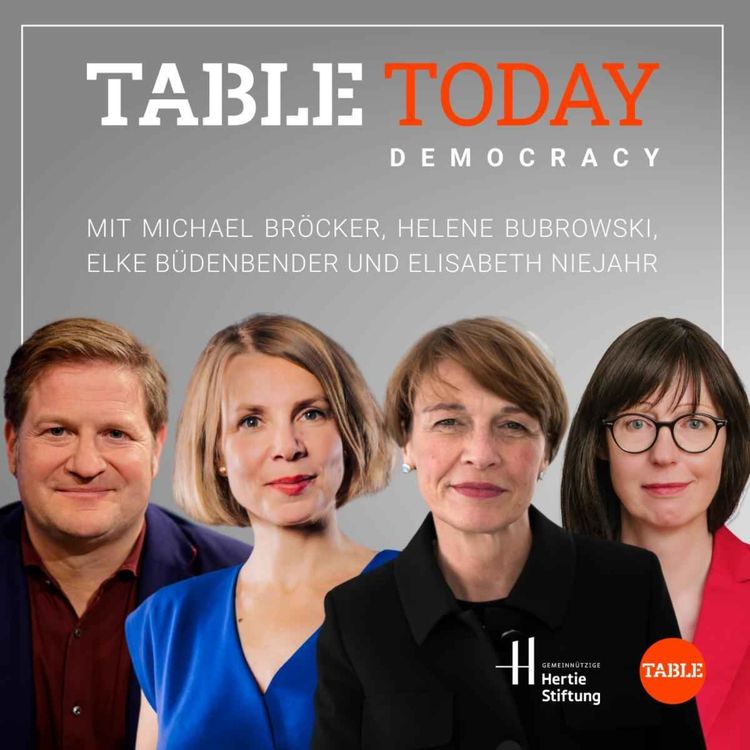 cover art for Ist unsere Demokratie in Gefahr, Frau Büdenbender?