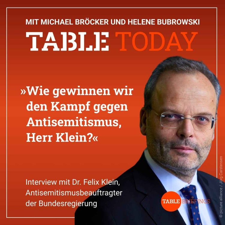 cover art for Wie gewinnen wir den Kampf gegen den Antisemitismus, Herr Klein?