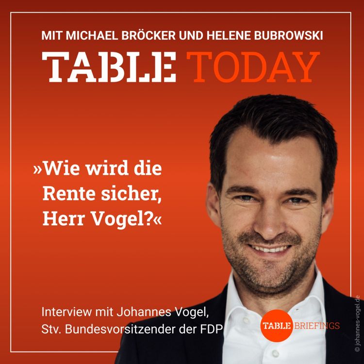 cover art for Wie wird die Rente sicher, Herr Vogel?