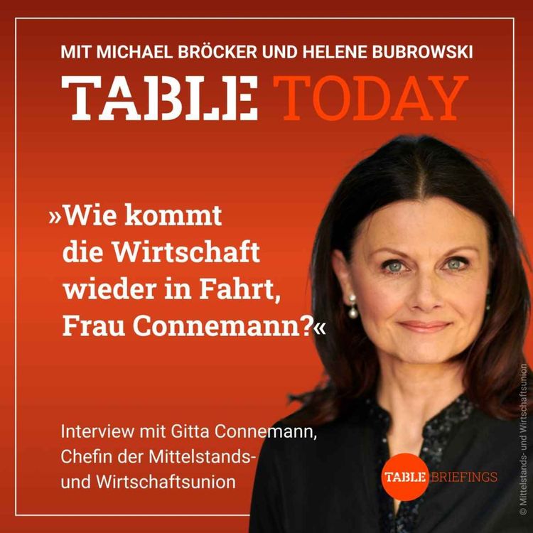 cover art for Wie kommt die Wirtschaft wieder in Fahrt, Frau Connemann?