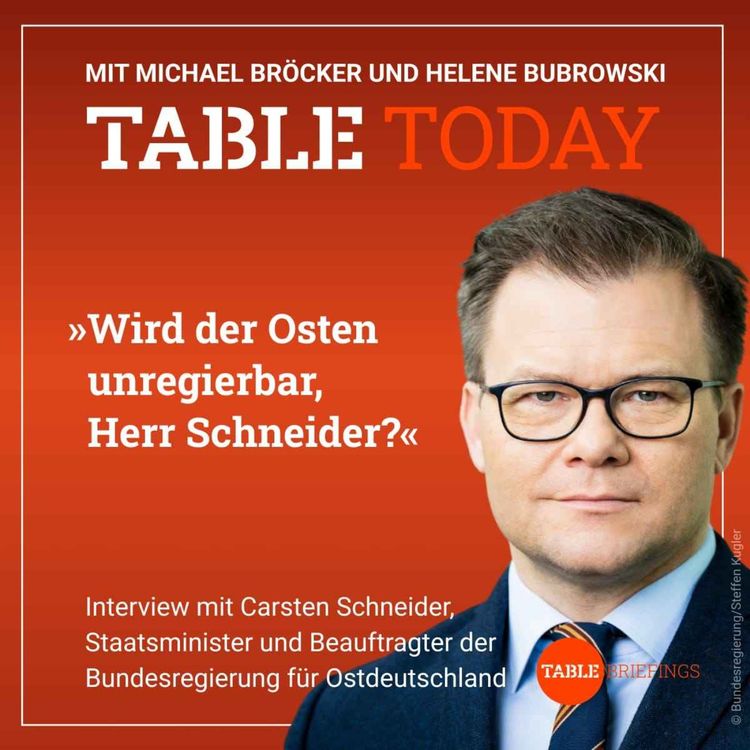 cover art for Wird der Osten unregierbar, Herr Schneider?